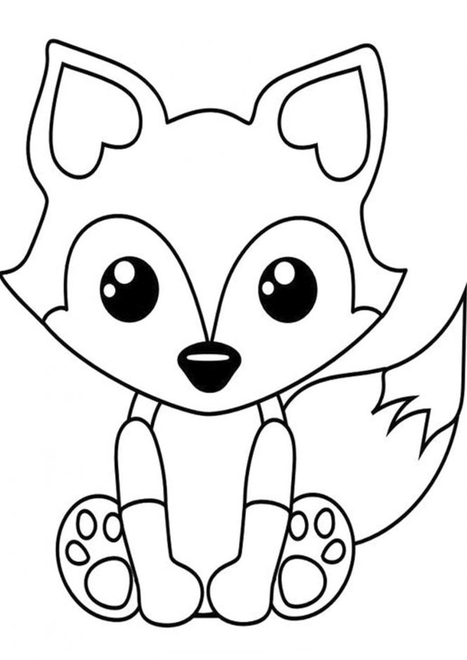 75 Coloring Book Animals Printable 16