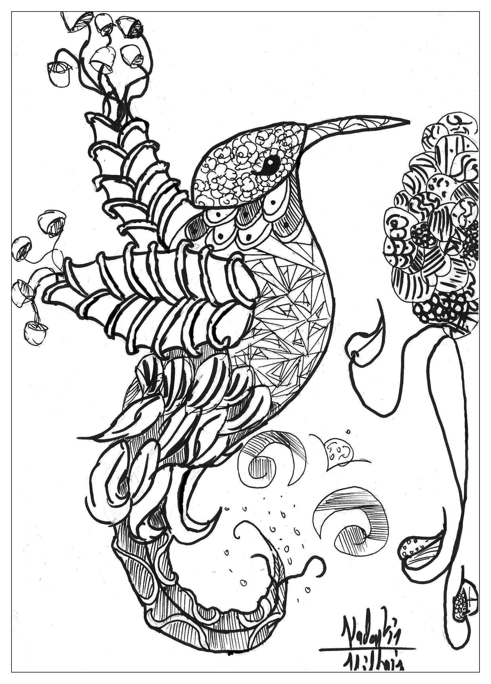 75 Coloring Book Animals Printable 22