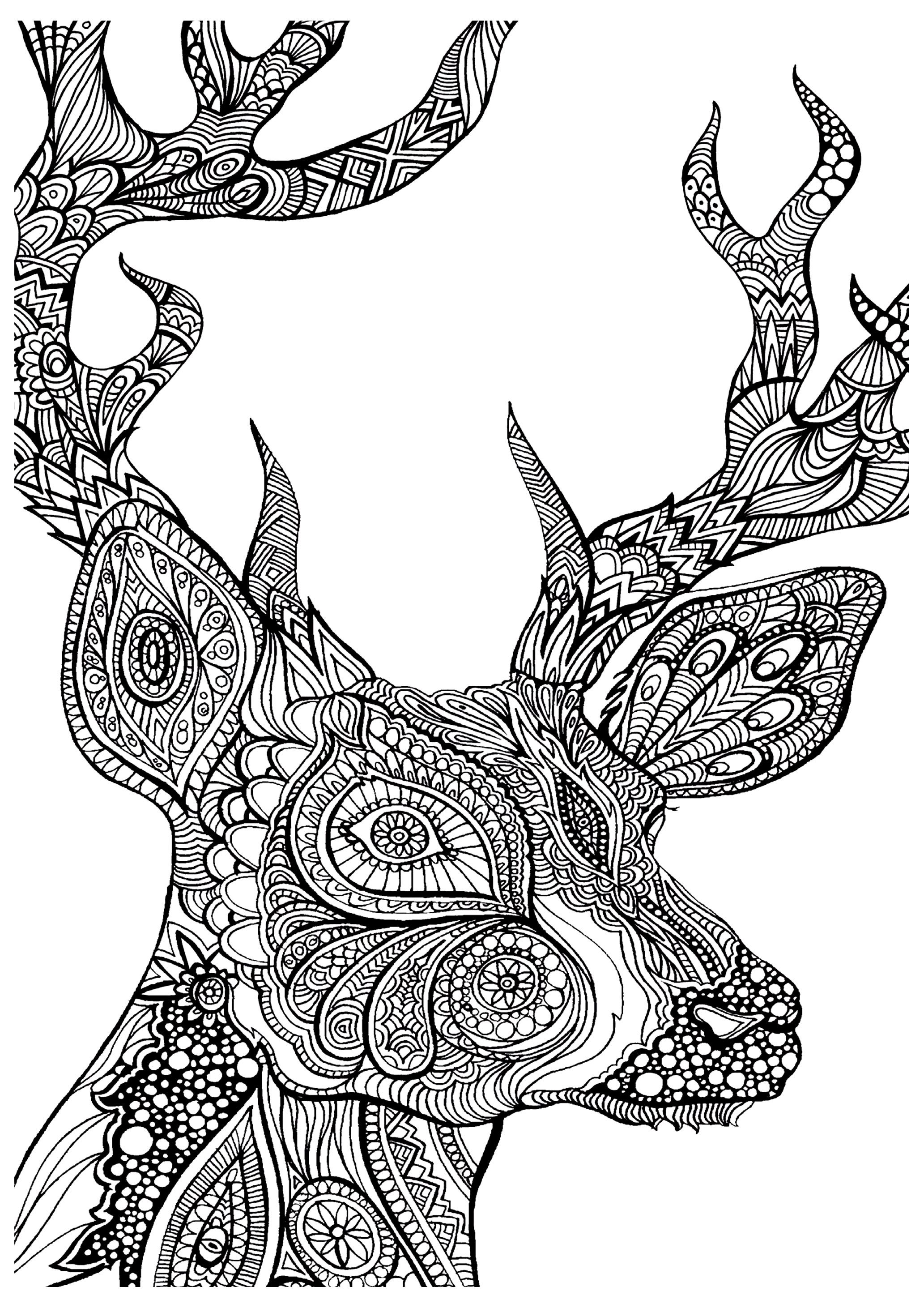 75 Coloring Book Animals Printable 29