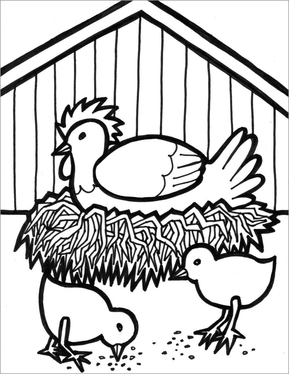 75 Coloring Book Animals Printable 32