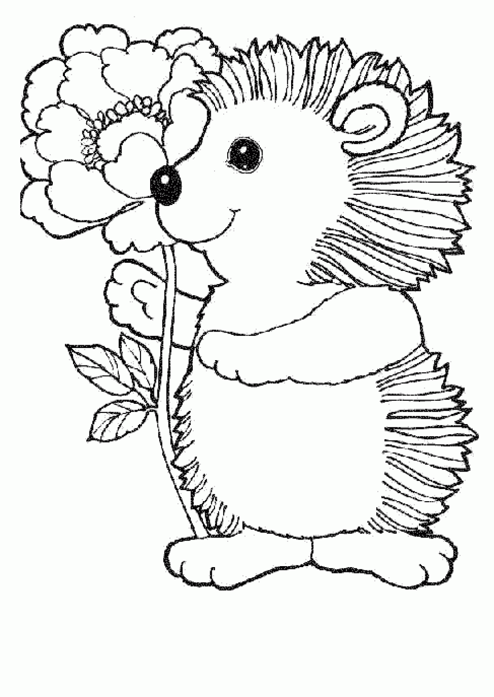 75 Coloring Book Animals Printable 4