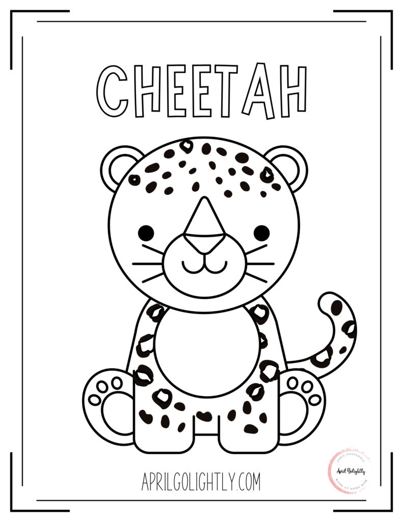 75 Coloring Book Animals Printable 53