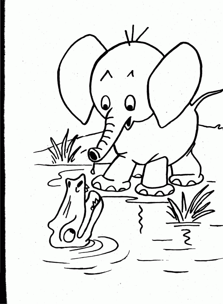 75 Coloring Book Animals Printable 6