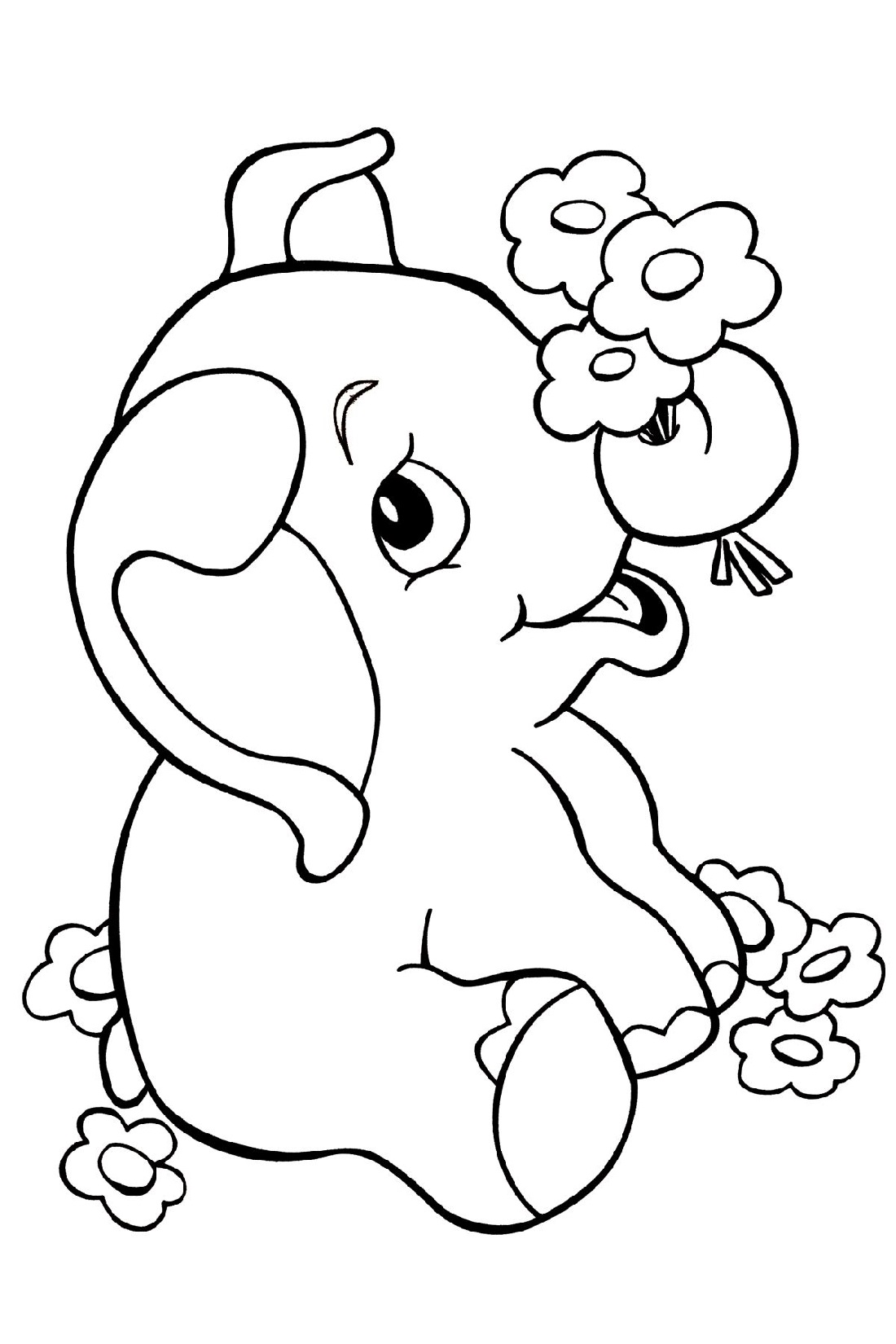 75 Coloring Book Animals Printable 70