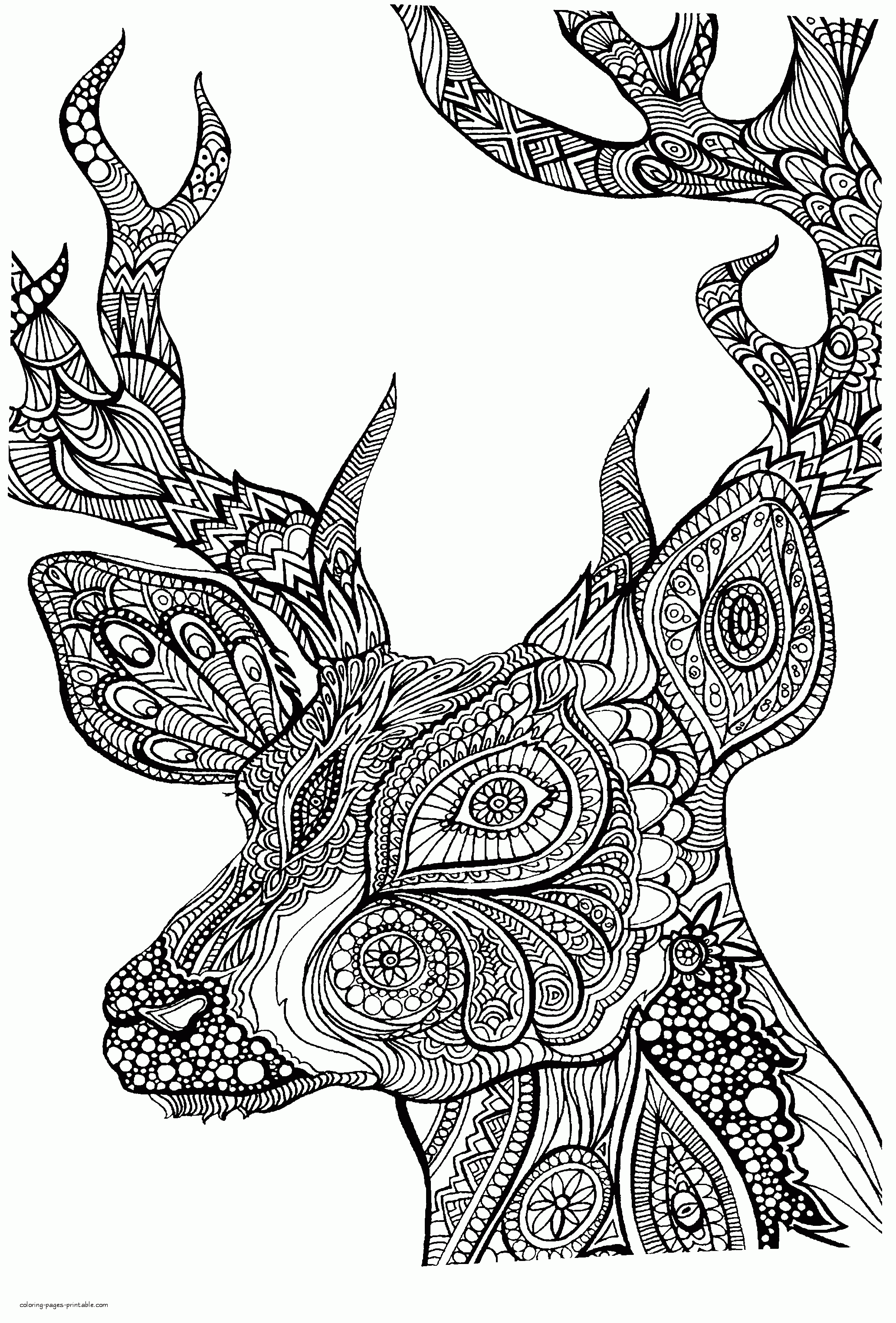 75 Coloring Book Animals Printable 92