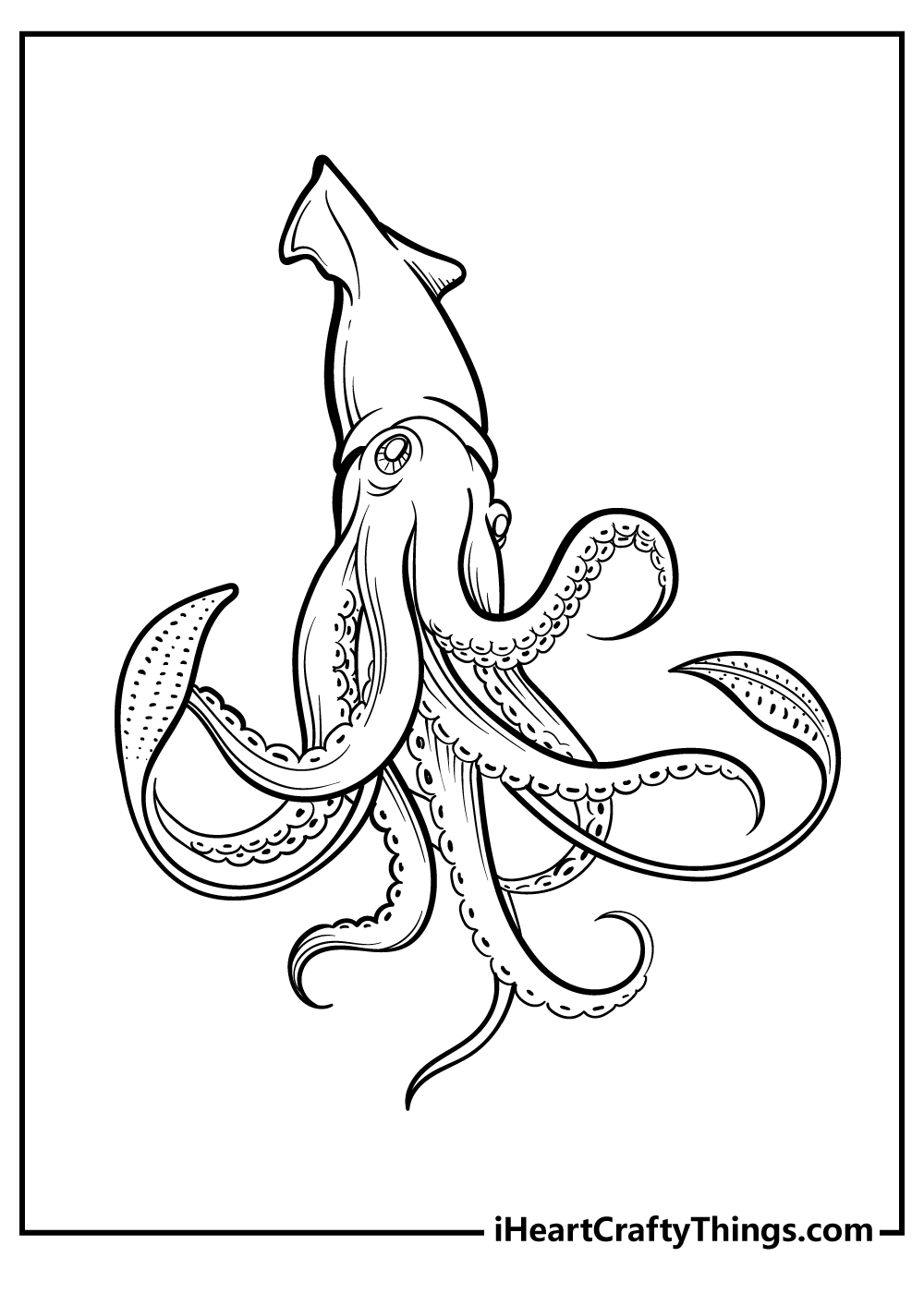 75 Coloring Pages Of Ocean Animals 40