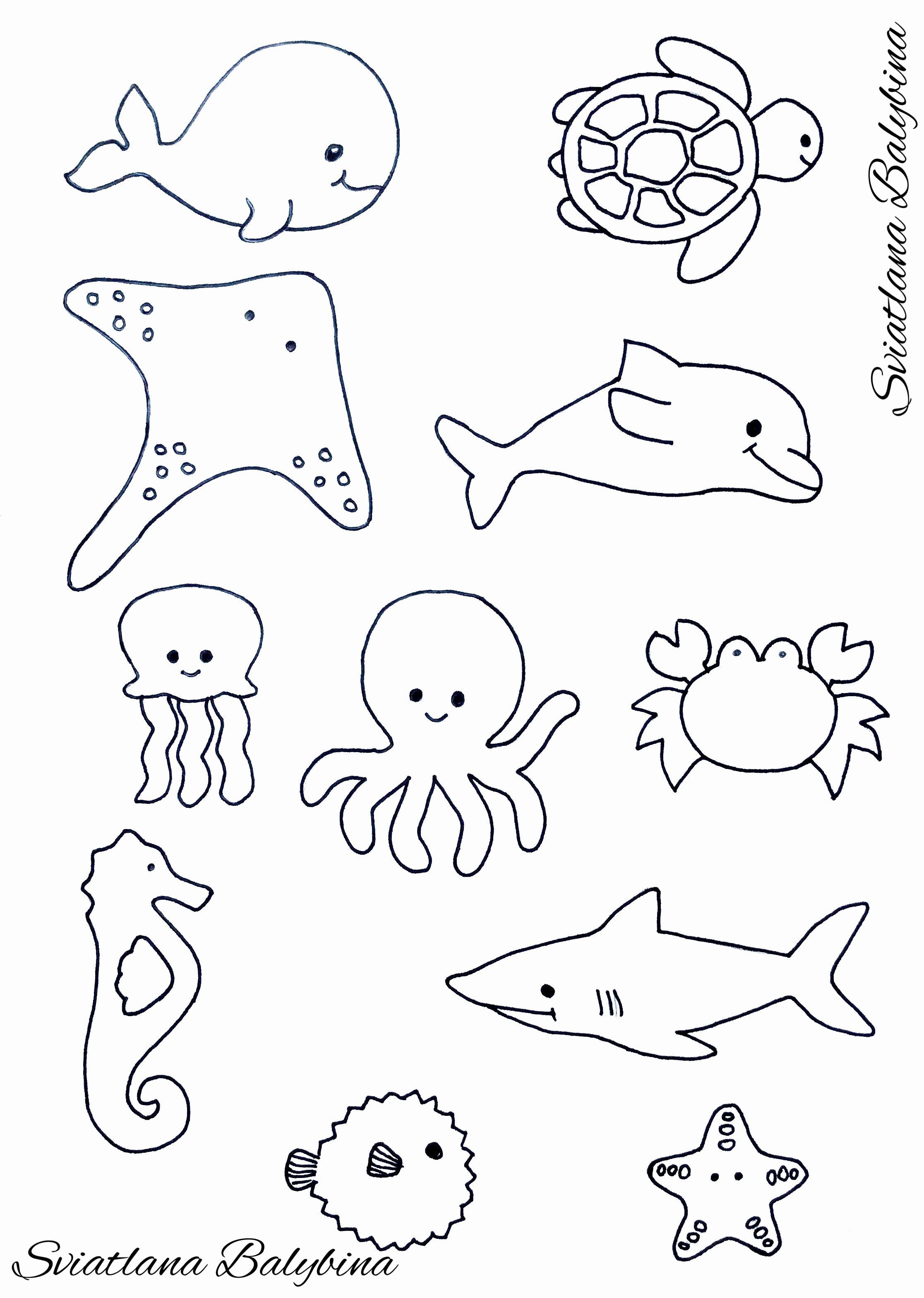 75 Coloring Pages Of Ocean Animals 50