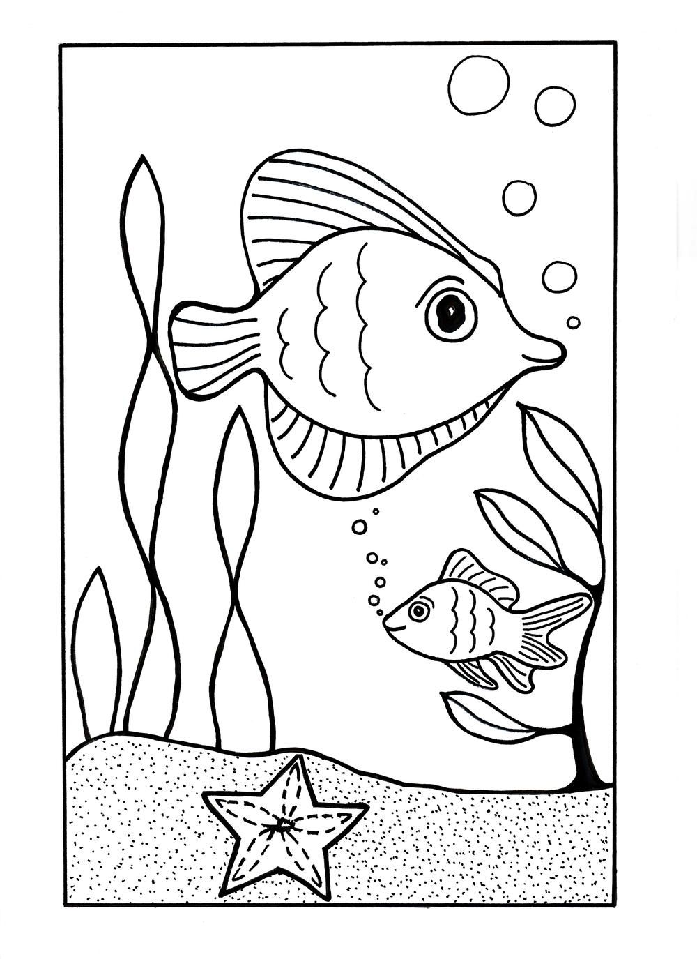 75 Coloring Pages Of Ocean Animals 52