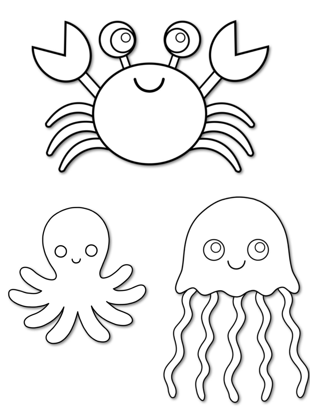 75 Coloring Pages Of Ocean Animals 60