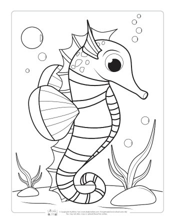 75 Coloring Pages Of Ocean Animals 87