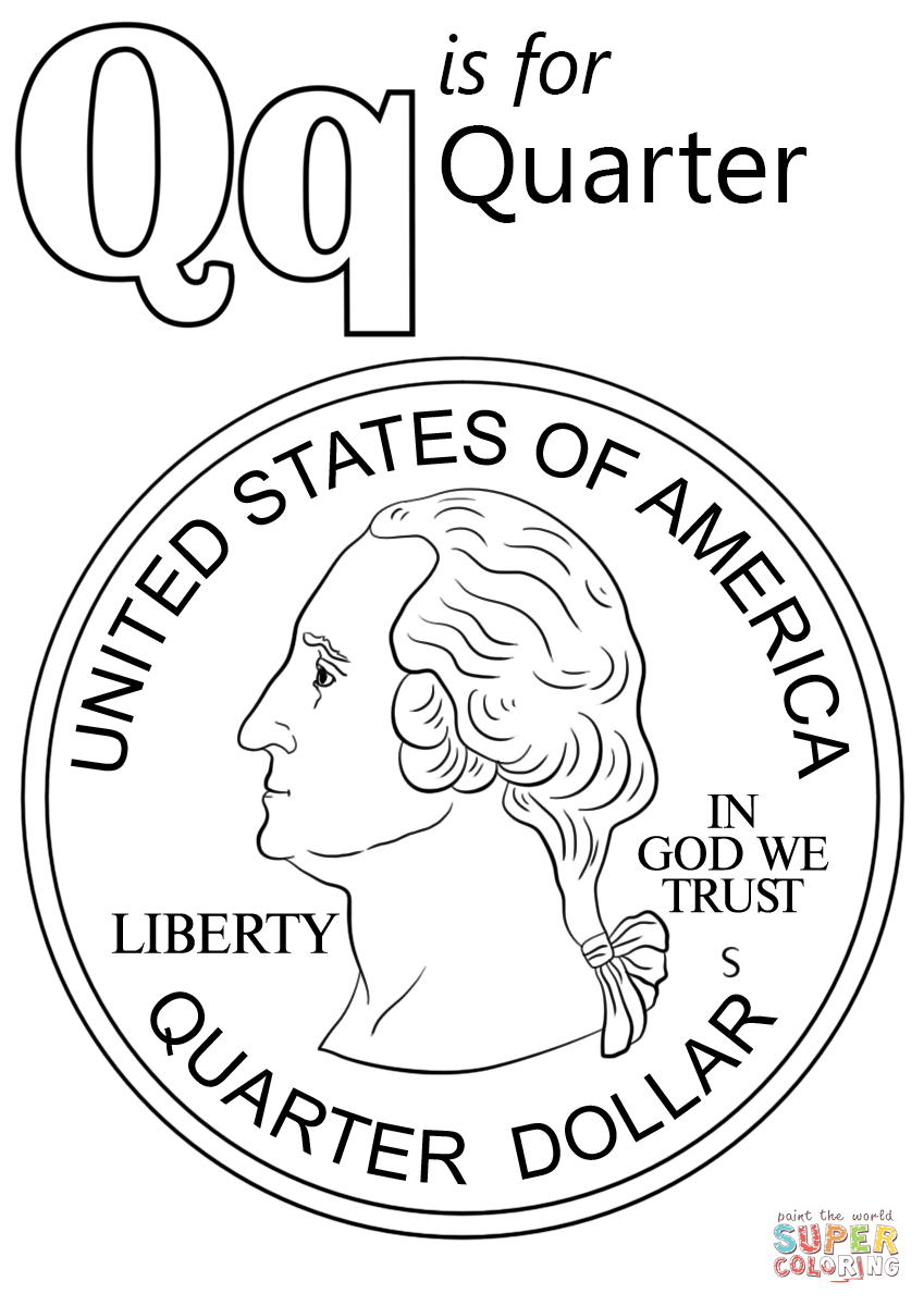 Coloring Pages Letter Q 101