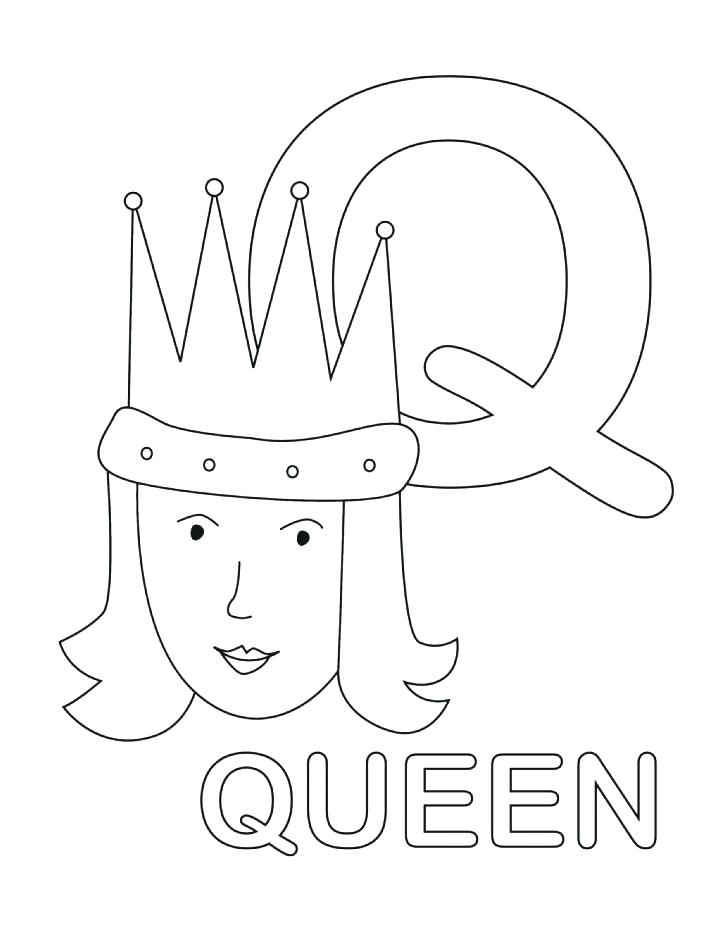 Coloring Pages Letter Q 18