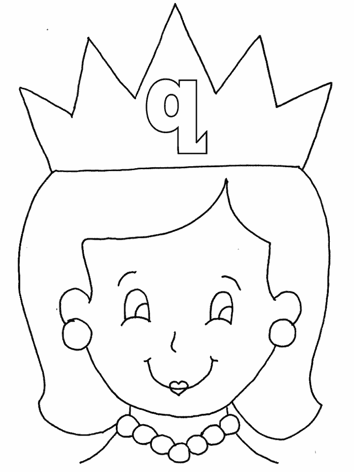 Coloring Pages Letter Q 22