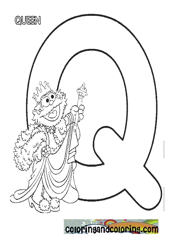 Coloring Pages Letter Q 32