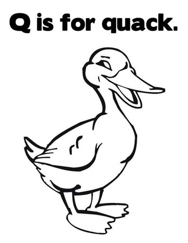 Coloring Pages Letter Q 46