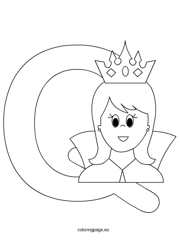 Coloring Pages Letter Q 63