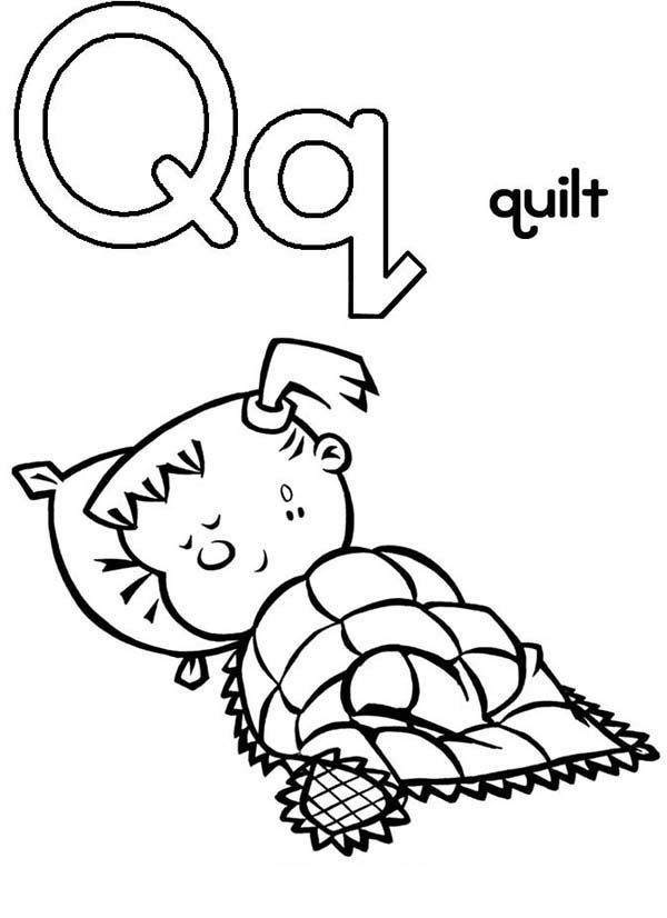 Coloring Pages Letter Q 75