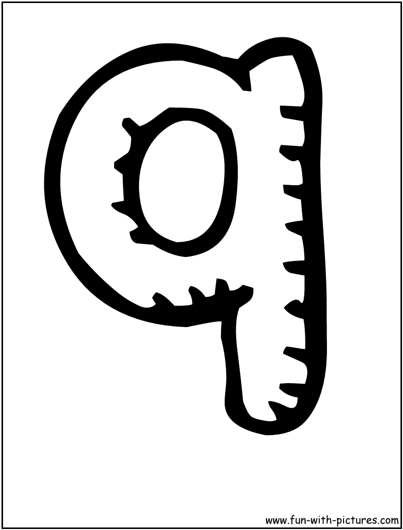 Coloring Pages Letter Q 80