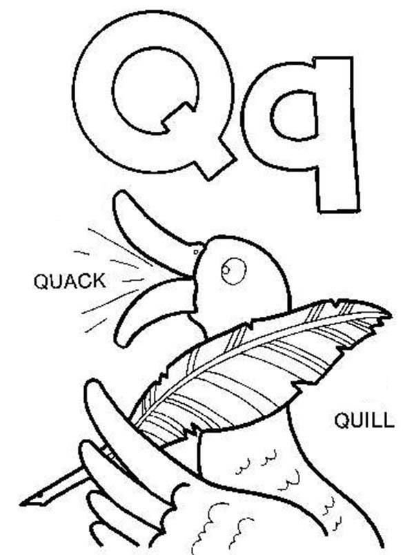 Coloring Pages Letter Q 88