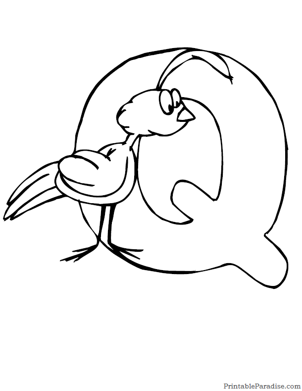 Coloring Pages Letter Q 90