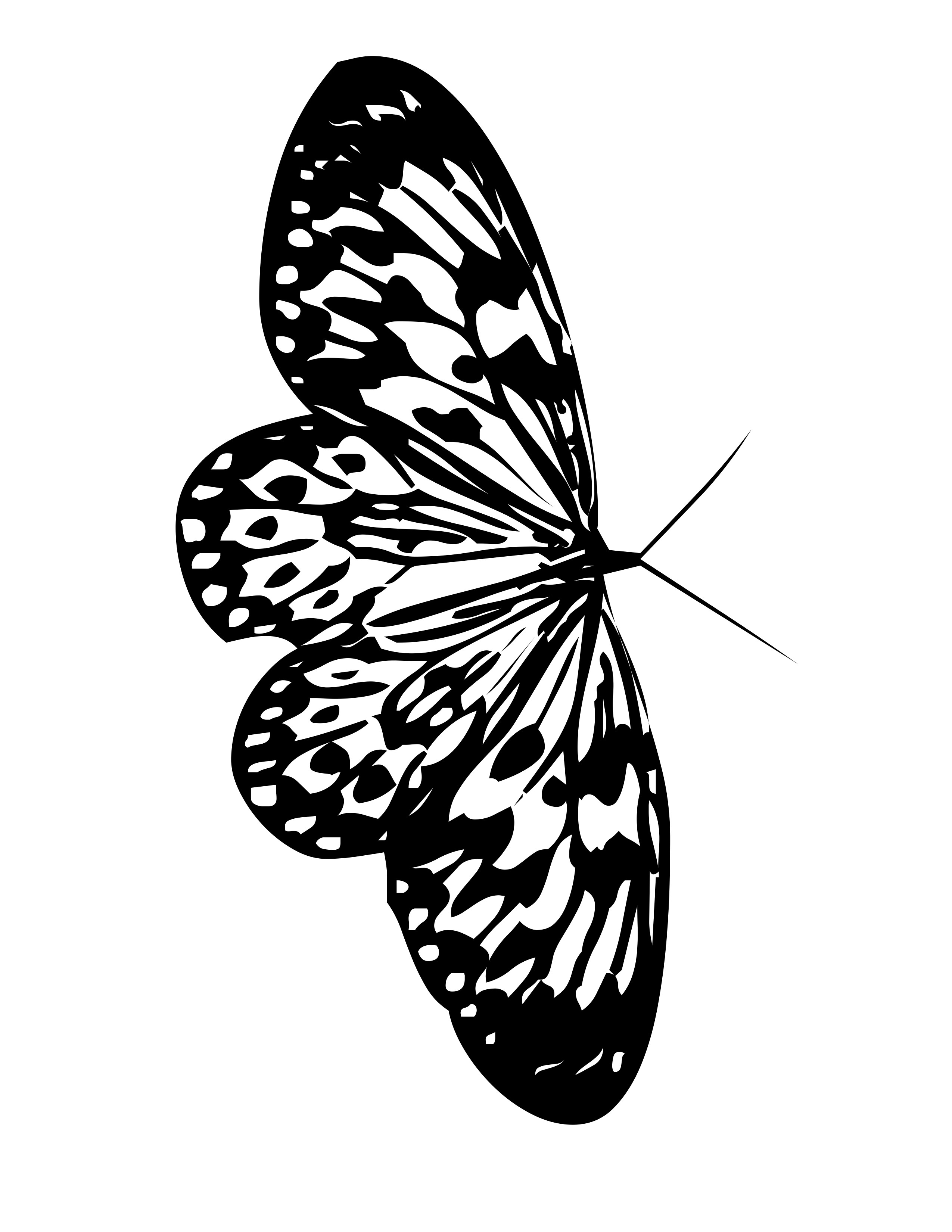 Coloring Picture Of A Butterfly 15