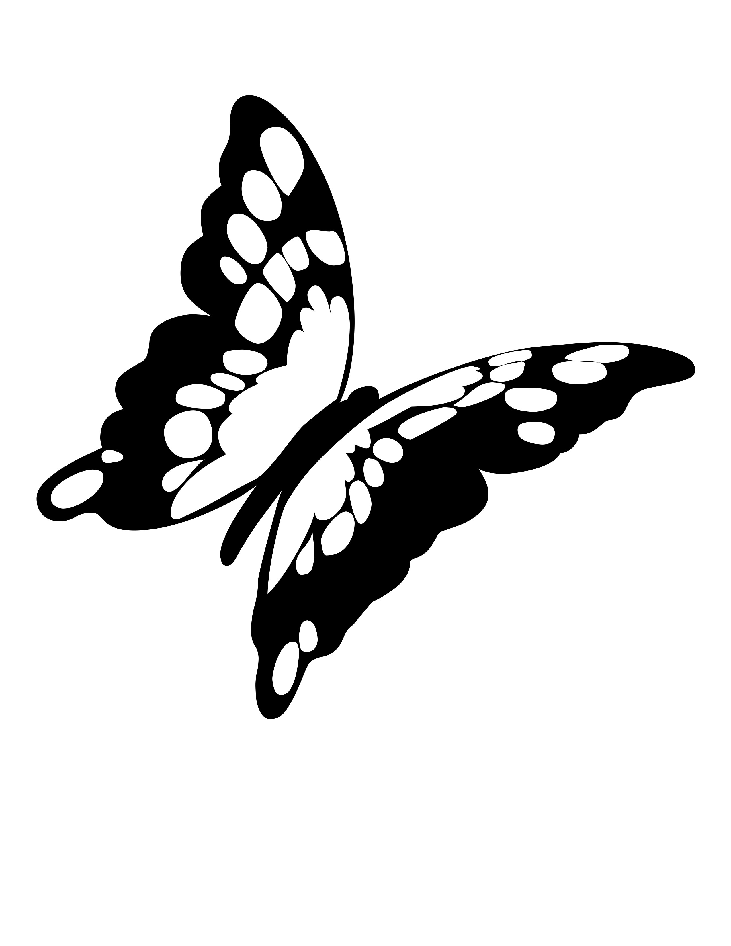 Coloring Picture Of A Butterfly 21