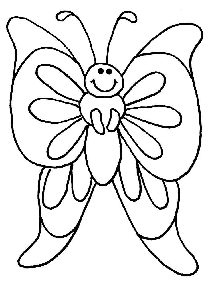 Coloring Picture Of A Butterfly 34