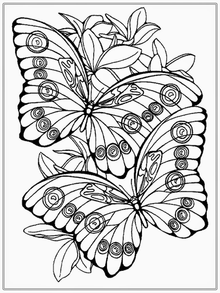 Coloring Picture Of A Butterfly 37