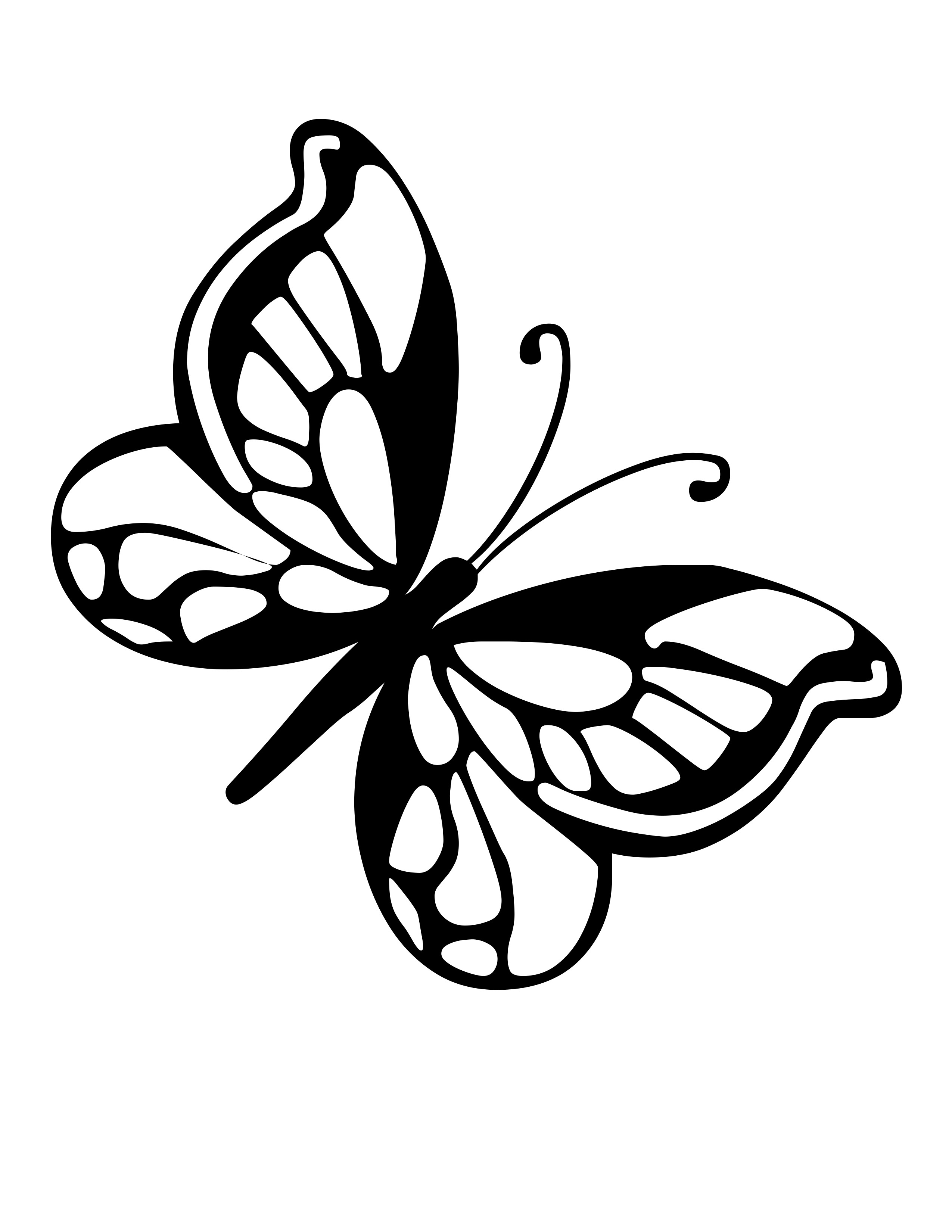 Coloring Picture Of A Butterfly 39