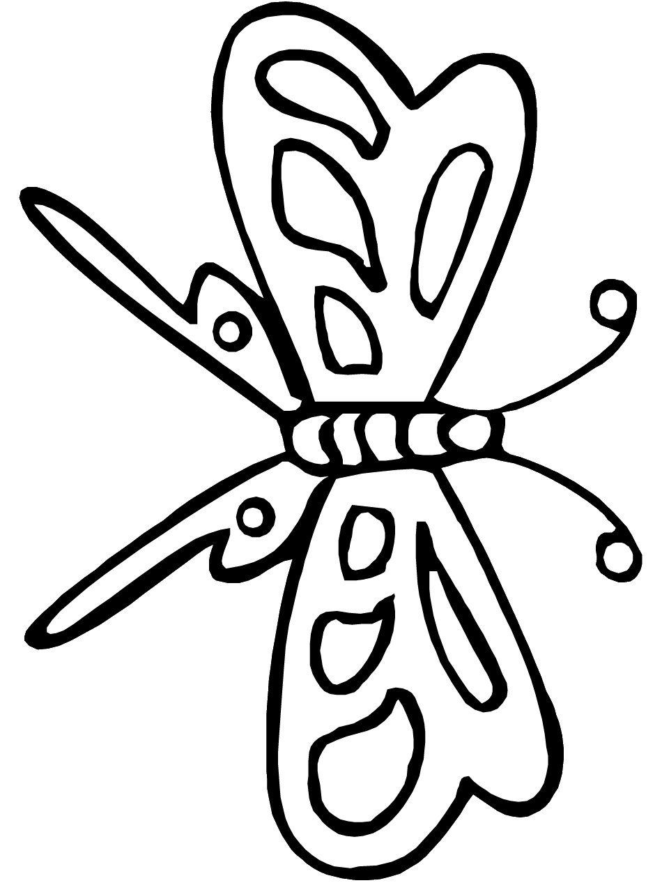 Coloring Picture Of A Butterfly 42