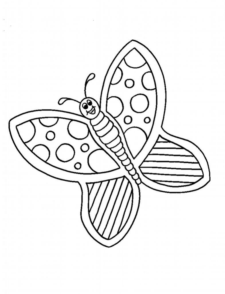 Coloring Picture Of A Butterfly 66