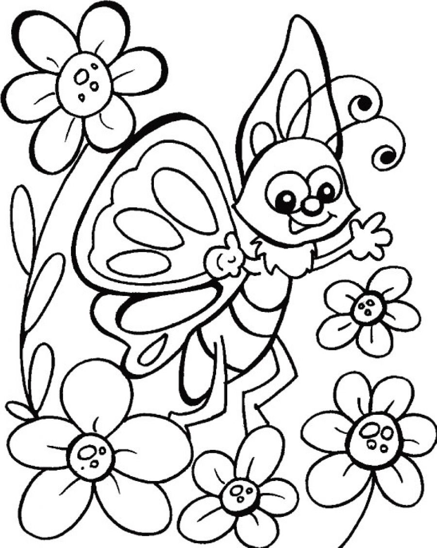 Coloring Picture Of A Butterfly 67