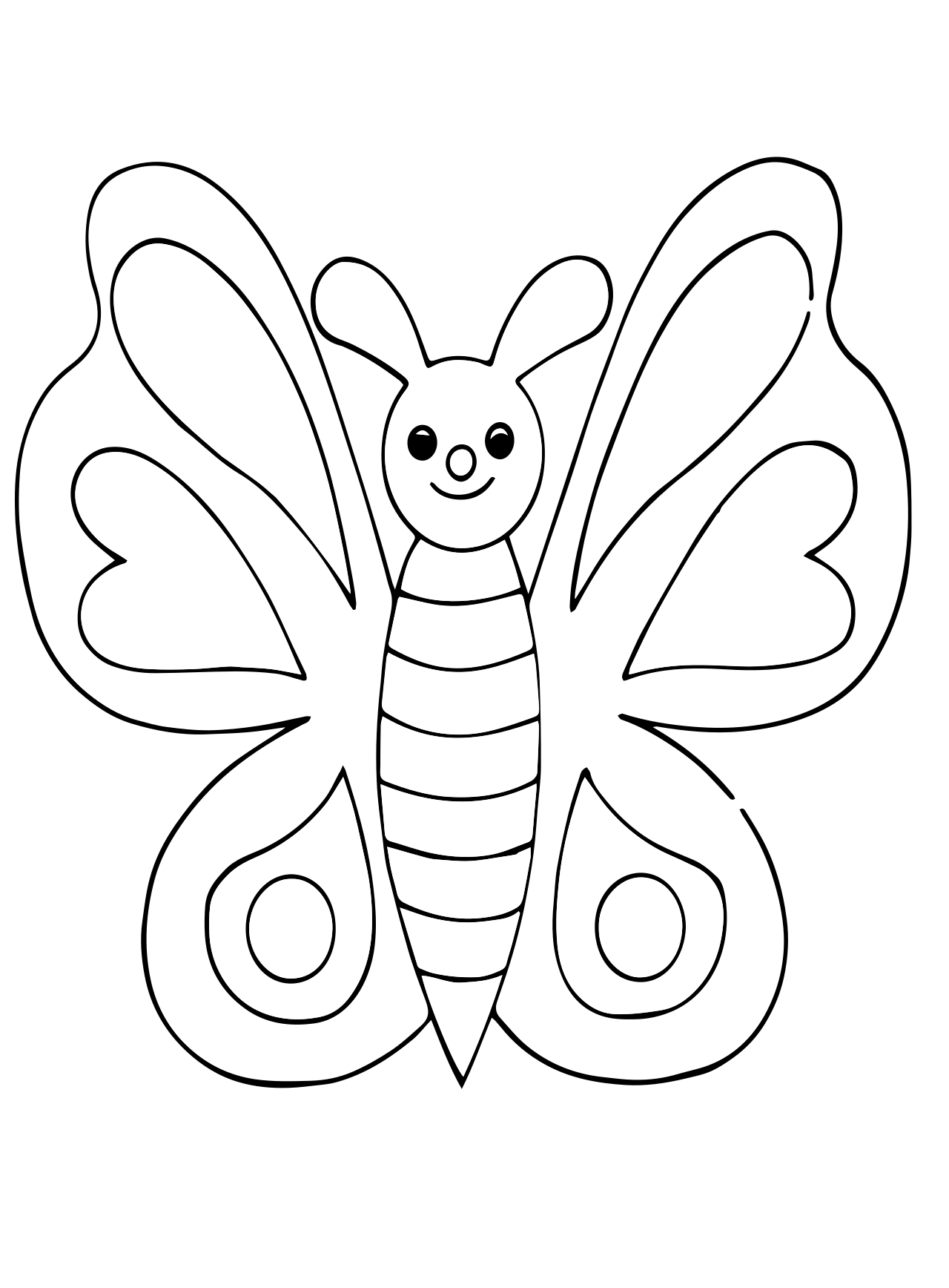 Coloring Picture Of A Butterfly 71