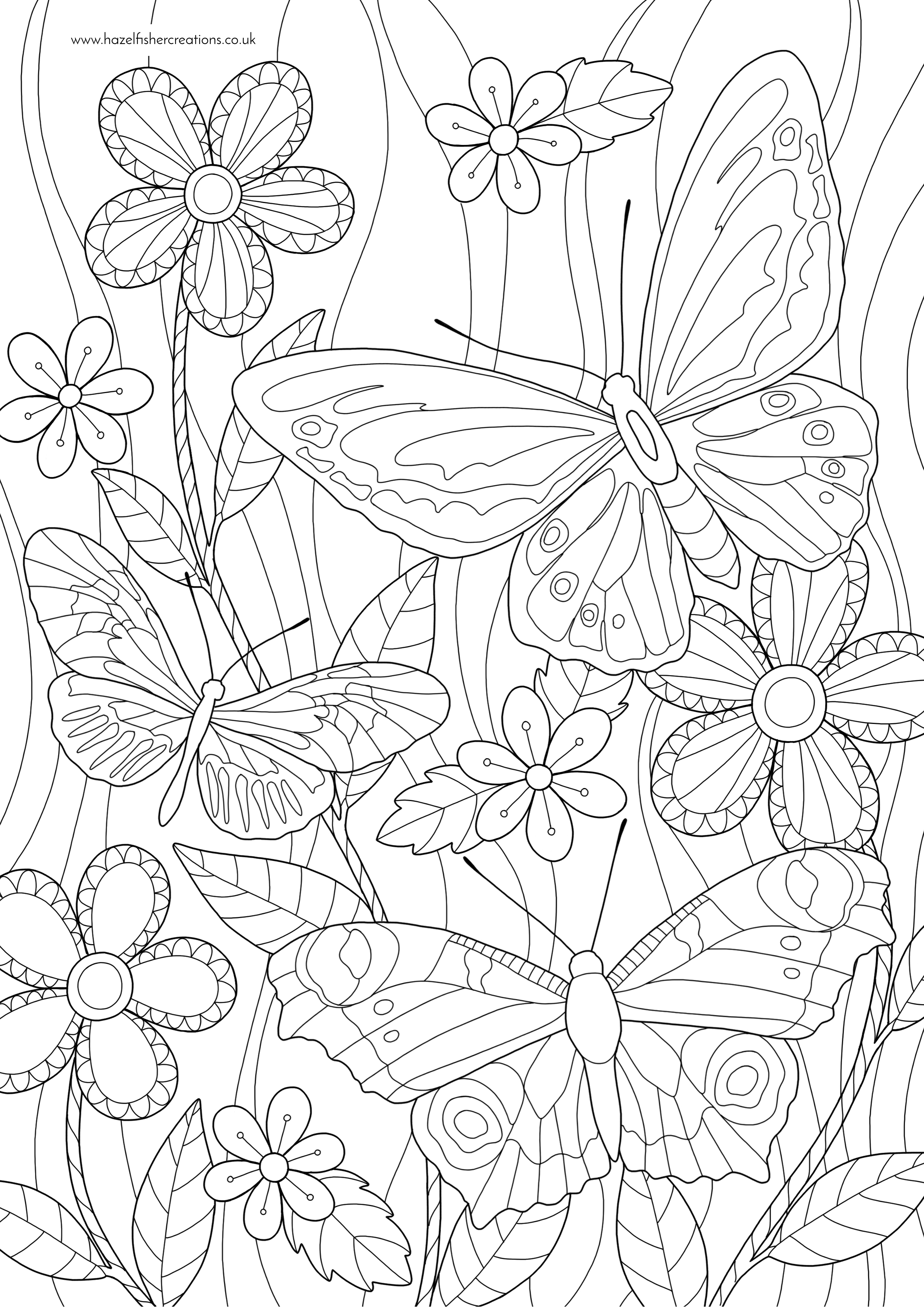 Coloring Picture Of A Butterfly 82