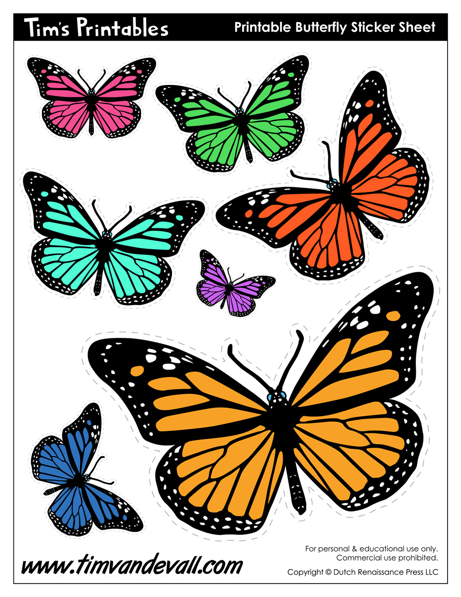 Coloring Picture Of A Butterfly 87