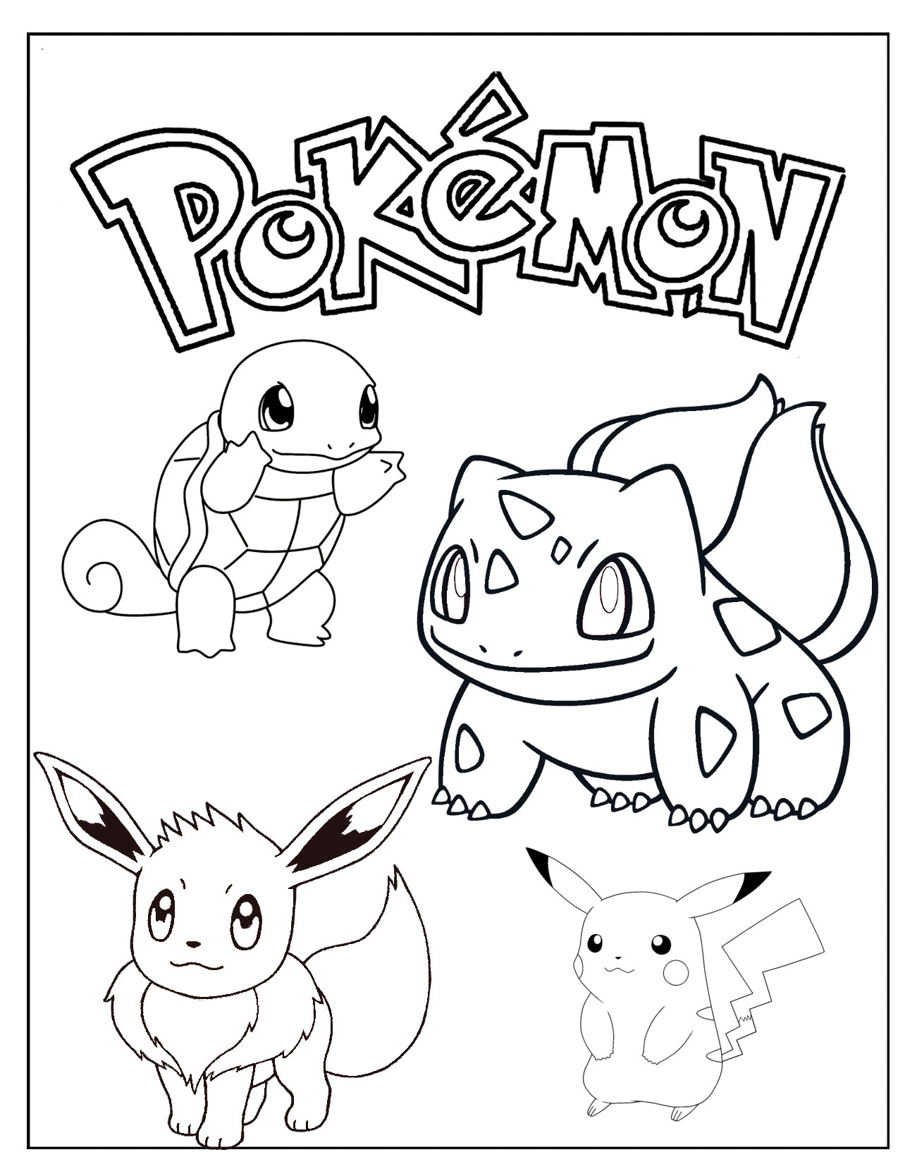 Coloring Pictures Of Pokemon 2