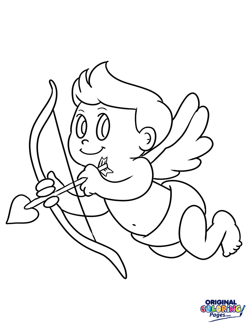 Cupid Coloring Pages 15