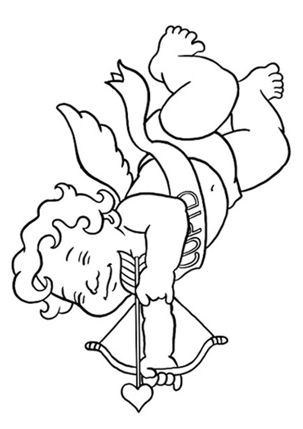 Cupid Coloring Pages 25