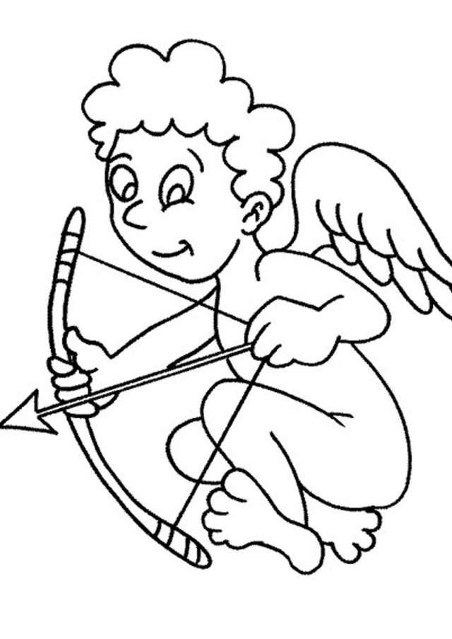 Cupid Coloring Pages 26