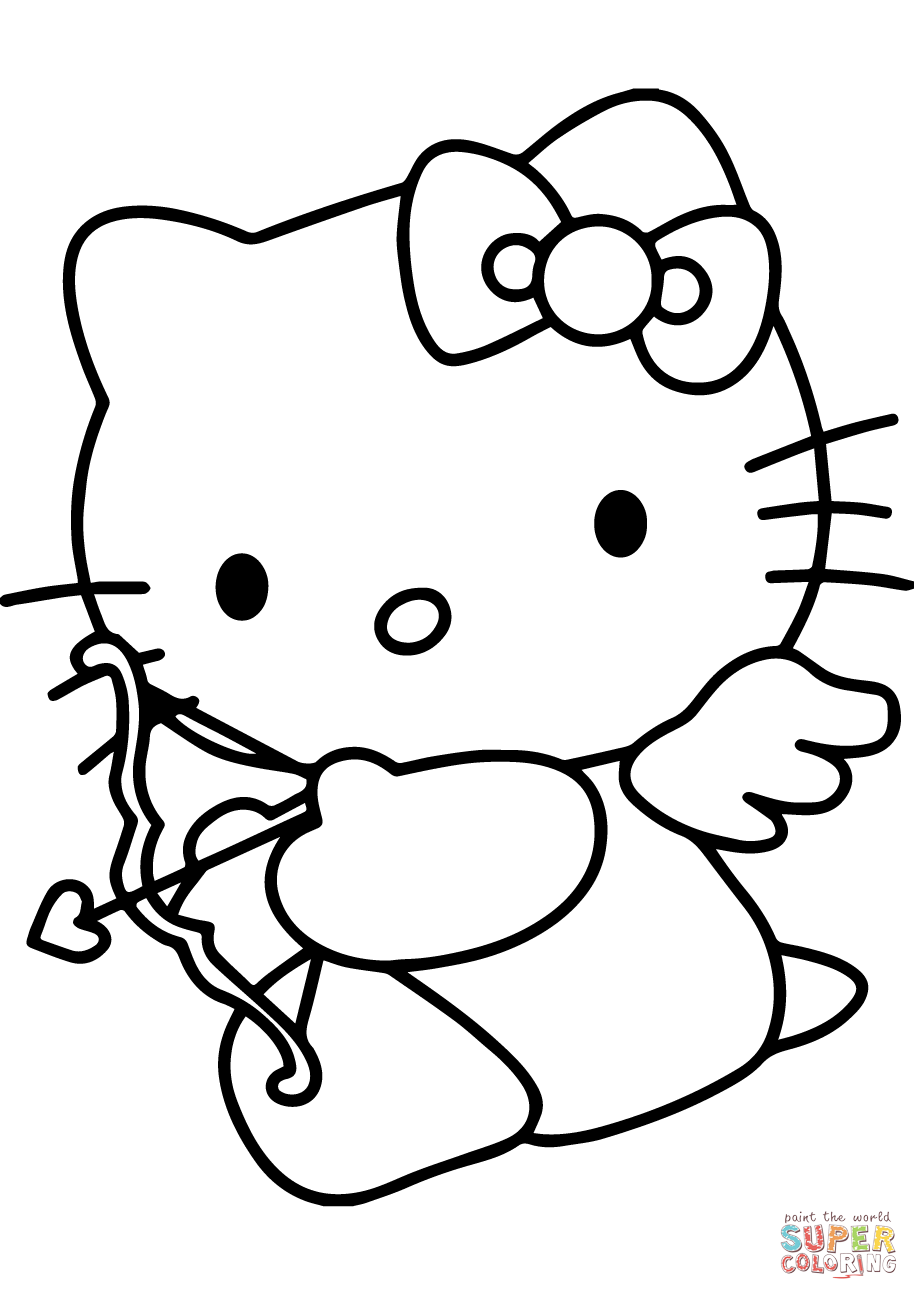 Cupid Coloring Pages 30