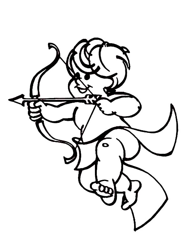 Cupid Coloring Pages 38