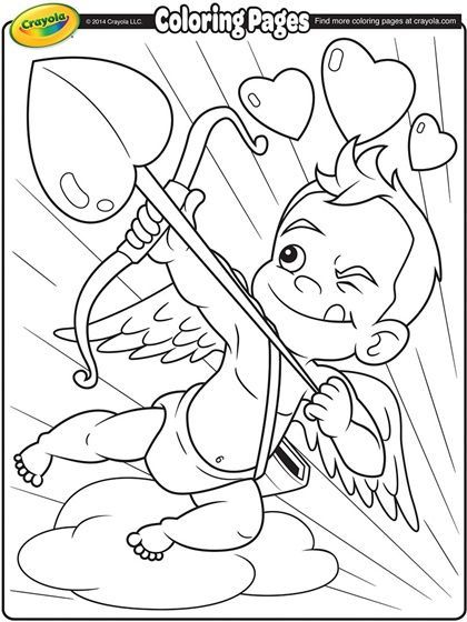 Cupid Coloring Pages 43