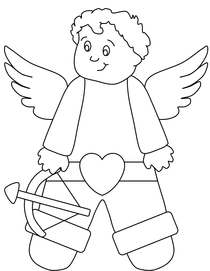 Cupid Coloring Pages 51