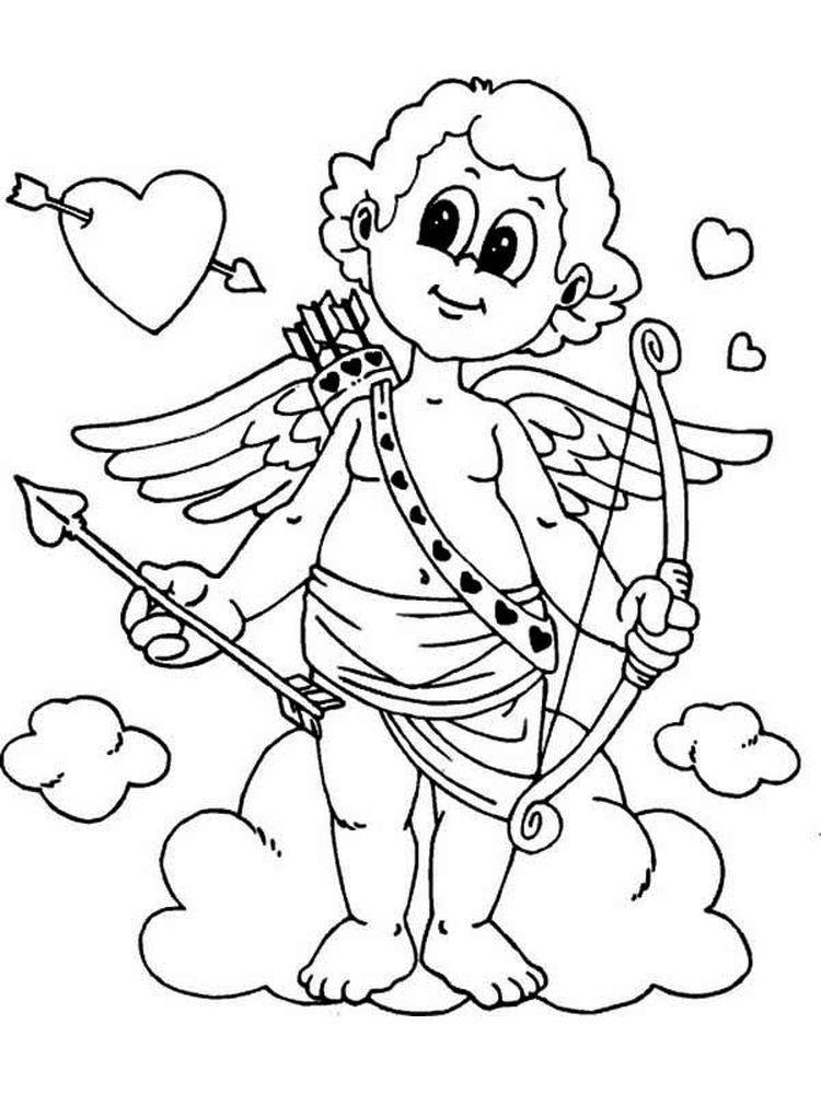 Cupid Coloring Pages 57