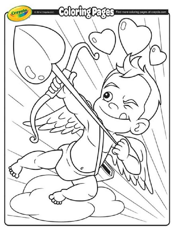 Cupid Coloring Pages 59