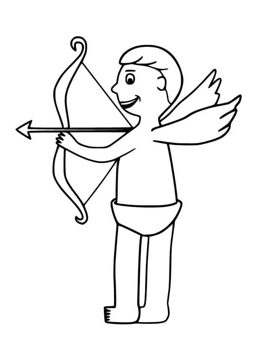 Cupid Coloring Pages 60