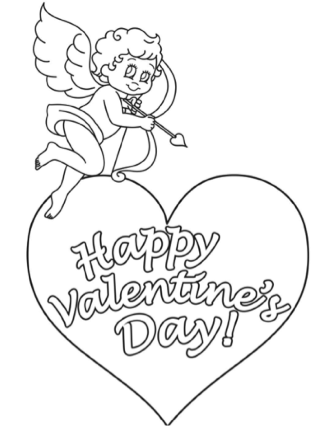 Cupid Coloring Pages 63