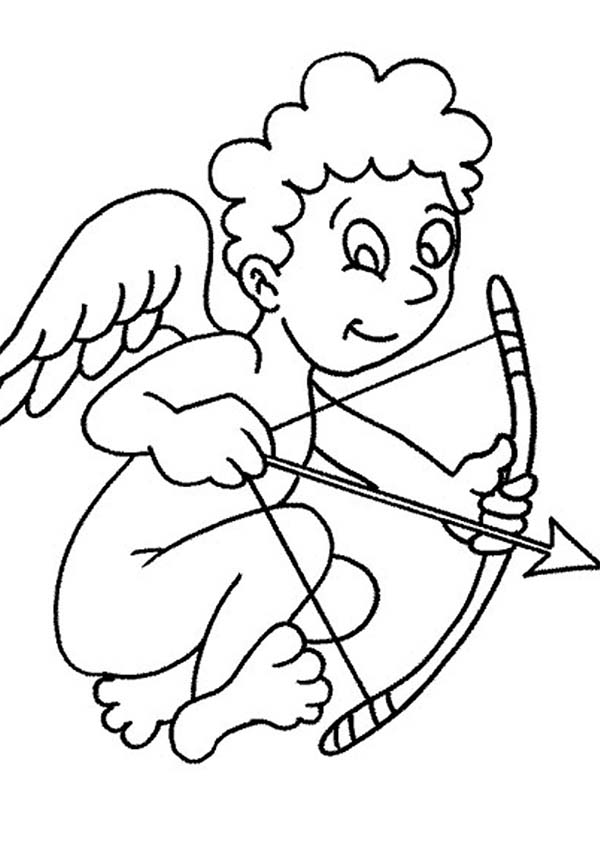 Cupid Coloring Pages 64