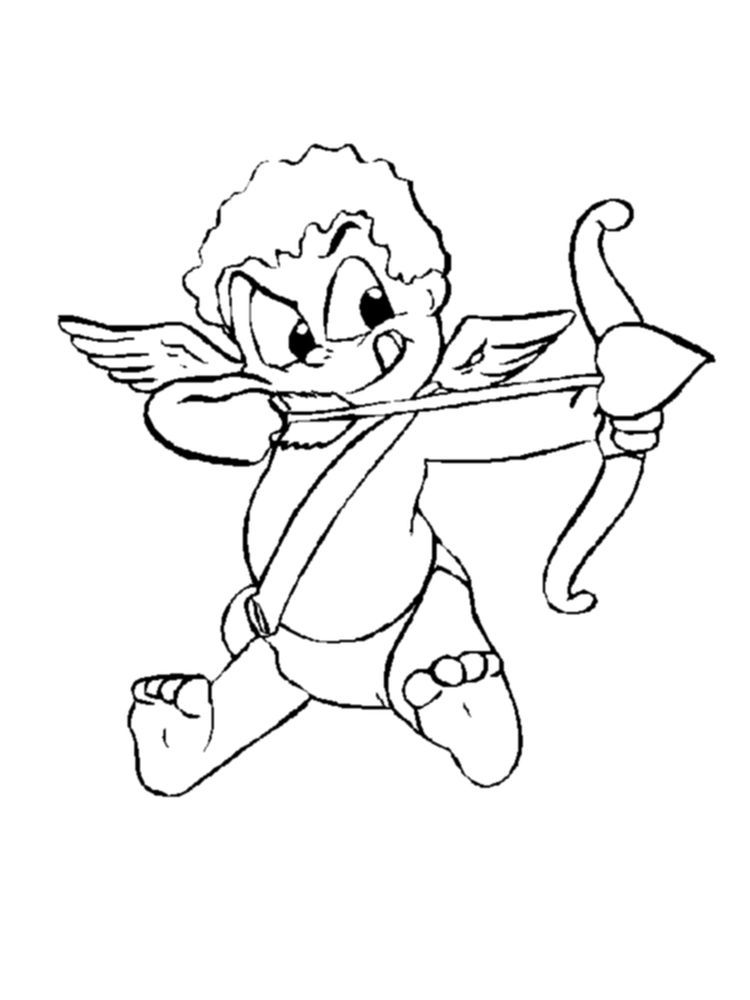 Cupid Coloring Pages 80