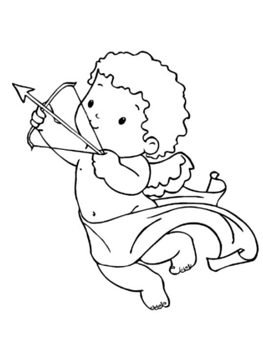 Cupid Coloring Pages 83